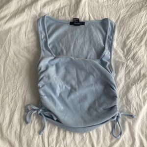 Square neck crop top